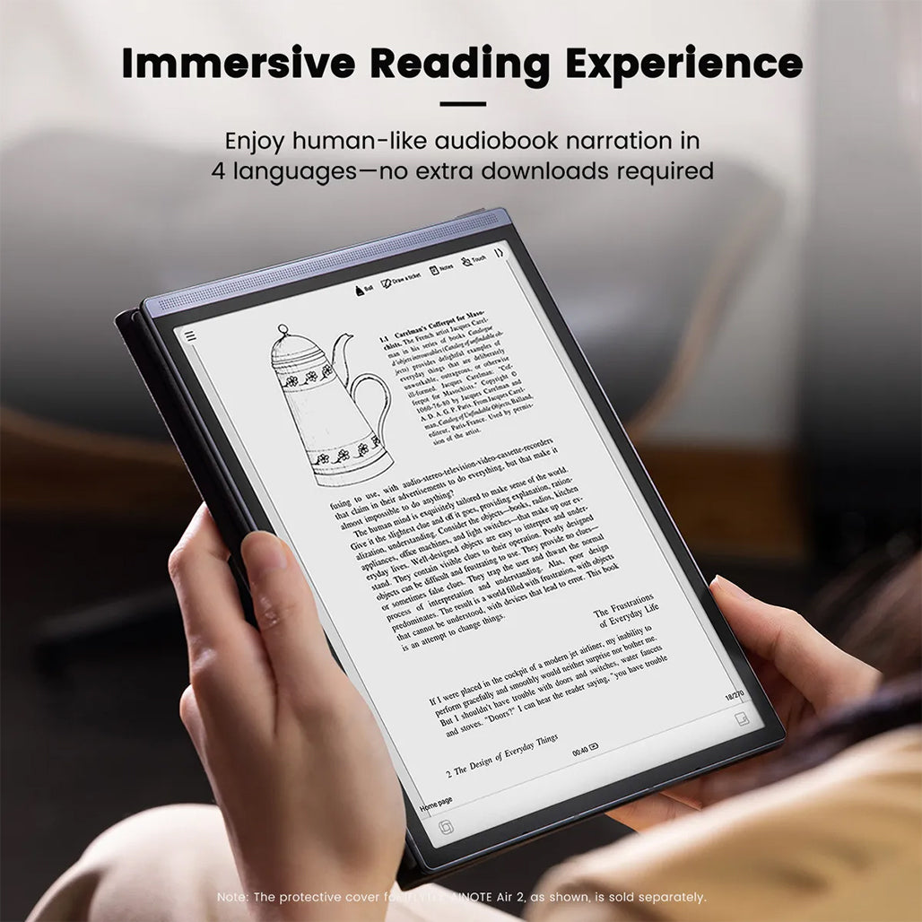 A Photo Of iFlytek AINOTE Air 2 Smart Digital Notebook – Real-Time Voice-to-Text Transcription, 14-Language Support, 8.2