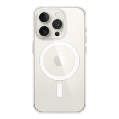 A Photo Of Apple iPhone 15 Pro Clear Case with MagSafe