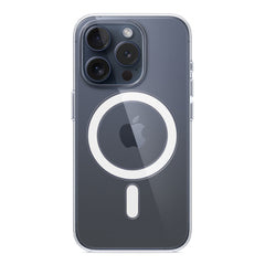A Photo Of Apple iPhone 15 Pro Clear Case with MagSafe