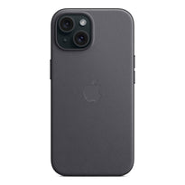Apple iPhone 15 FineWoven Case with MagSafe - Black | Sustainable, Stylish Protection