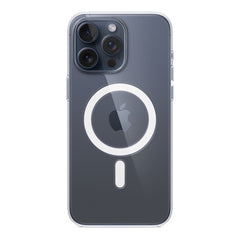 A Photo Of Apple iPhone 15 Pro Max Clear Case with MagSafe