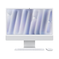 Apple iMac 24" (Late 2024) - M4 Chip - 10-Core CPU - 10-Core GPU - 32GB RAM - 512GB SSD - Silver