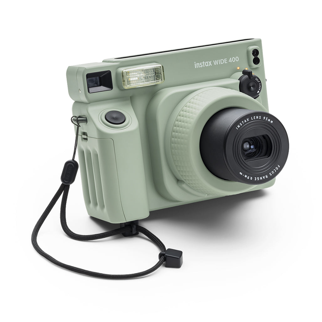 A Photo Of Fujifilm Instax Wide 400 - Instant Film Camera – Green