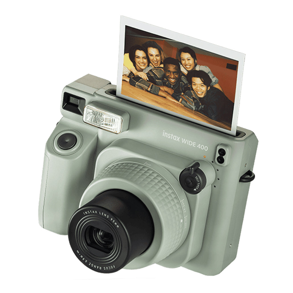 A Photo Of Fujifilm Instax Wide 400 - Instant Film Camera – Green