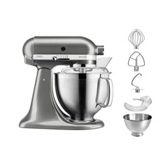 A Photo Of KitchenAid 4.8L Stand Mixer– Multifunction Food Mixer with Accessories