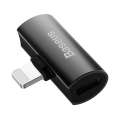 A Photo Of Baseus L46 iP Male to Dual iP Female Adapter - Charging, Music, and Calling Support