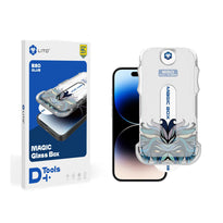 LITO Magic Box D+ Tools Full Glass Screen Protector for Apple iPhone 14 Pro Max – HD Transparency, Scratch-Resistant & Easy Application