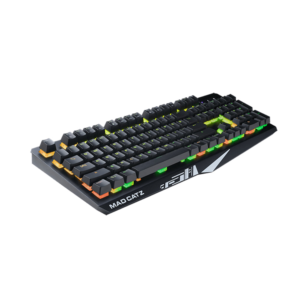 A Photo Of Mad Catz S.T.R.I.K.E. 2 RGB Gaming Keyboard – Durable, Full-Size, and Ready for Competitive Play