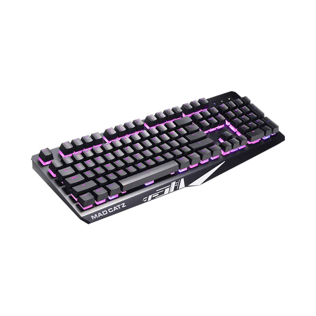 A Photo Of Mad Catz S.T.R.I.K.E. 2 RGB Gaming Keyboard – Durable, Full-Size, and Ready for Competitive Play