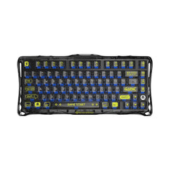 A Photo Of GravaStar Mercury K1 Lite Transparent Black 75% Mechanical Gaming Keyboard - Linear Switches