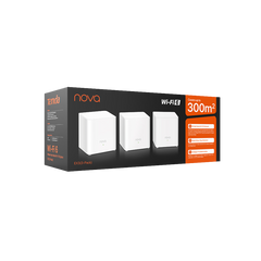 A Photo Of Tenda Nova EX3 AX1500 Whole-Home Mesh WiFi-6 System (3-Pack)