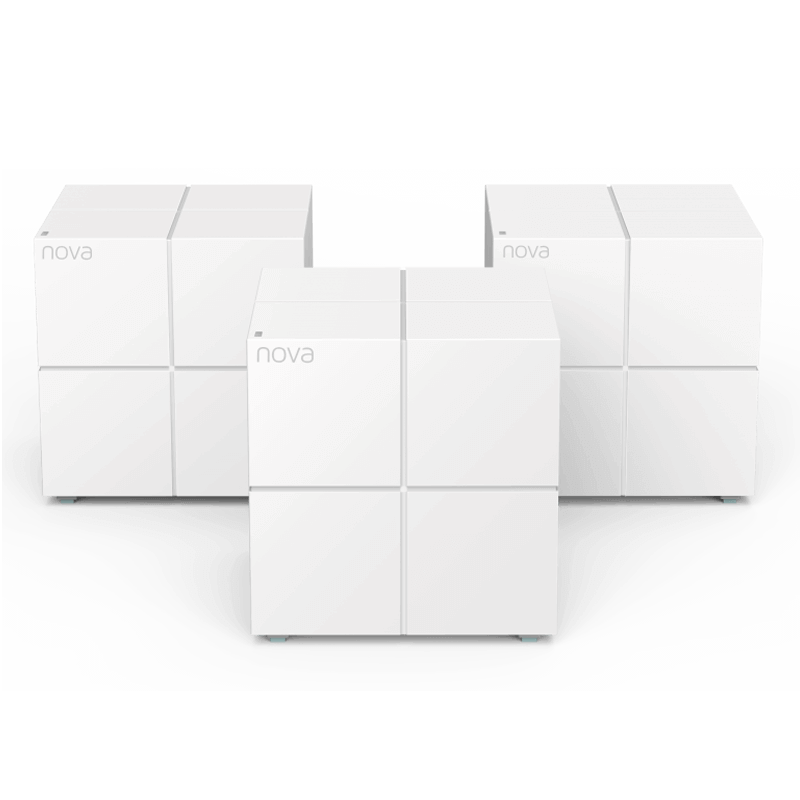 A Photo Of Tenda Nova MW6 AC1200 Whole-Home Mesh WiFi System (3-Pack)
