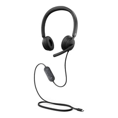 A Photo Of Microsoft Modern USB-C Wired On-Ear Headset for Business