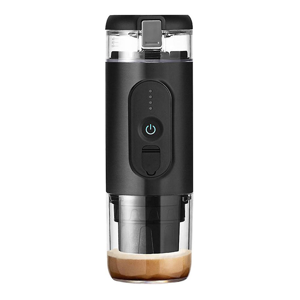 A Photo Of Mini Espresso CF-1801BGC - Portable Electric Espresso Maker with 18 Bar Pressure and 7500mAh Battery
