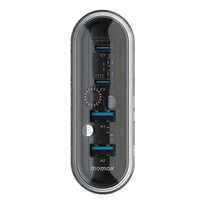 Momax 1-Charge Flow 80W Quad Output Desktop GaN Charging Station - Fast & Efficient Charging for Multiple Devices
