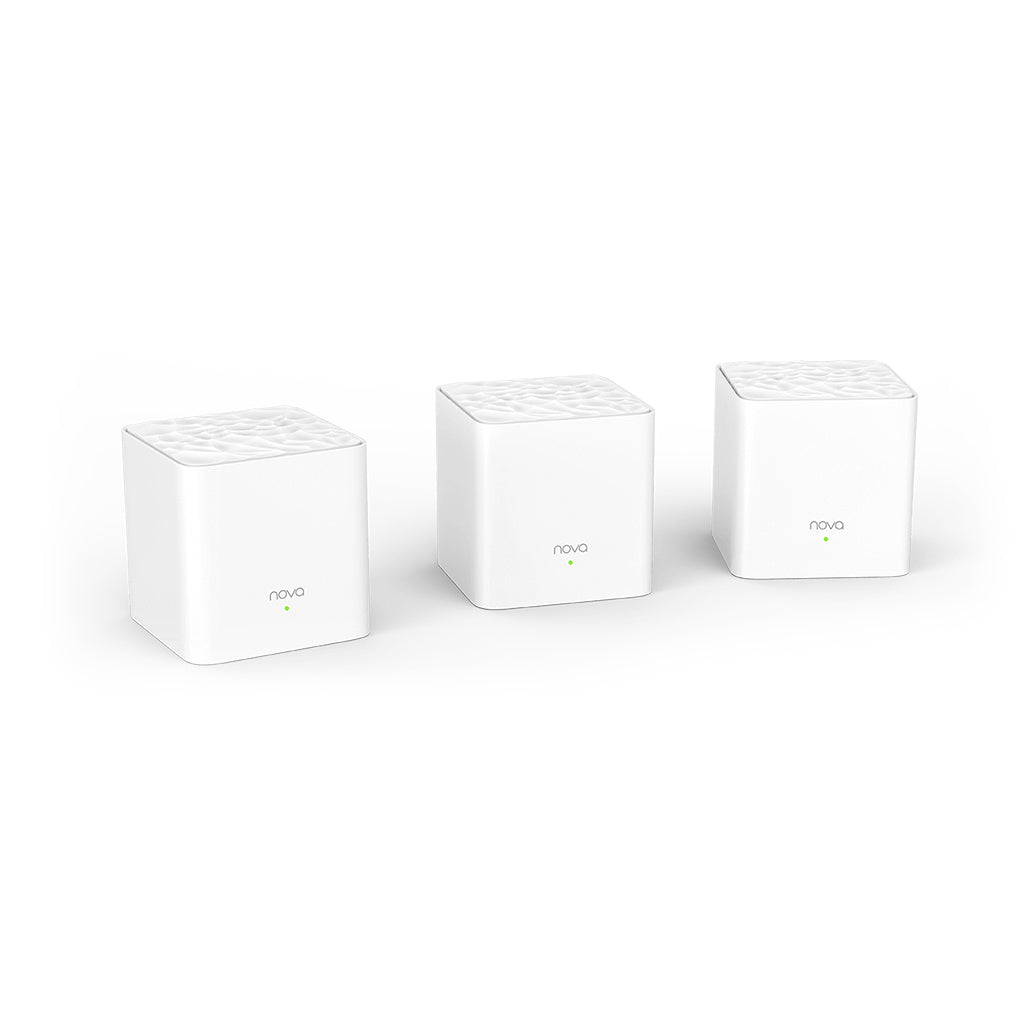 A Photo Of Tenda Nova MW3 AC1200 Whole-Home Mesh WiFi System (3-Pack)