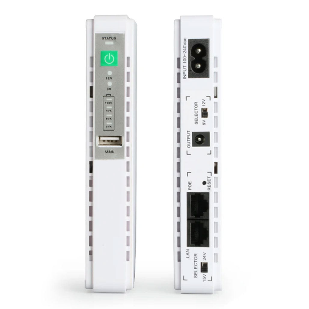 A Photo Of Net Link Portable 21W UPS Router POE-10400MA