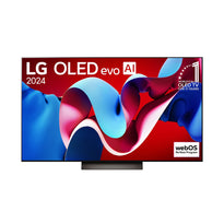 LG 55" OLED evo AI C4 - 4K Smart TV - OLED55C46LA