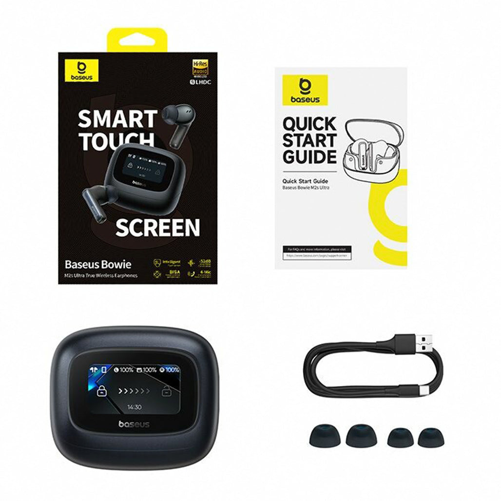 A Photo Of Baseus Bowie M2s Ultra - Headphones with Display