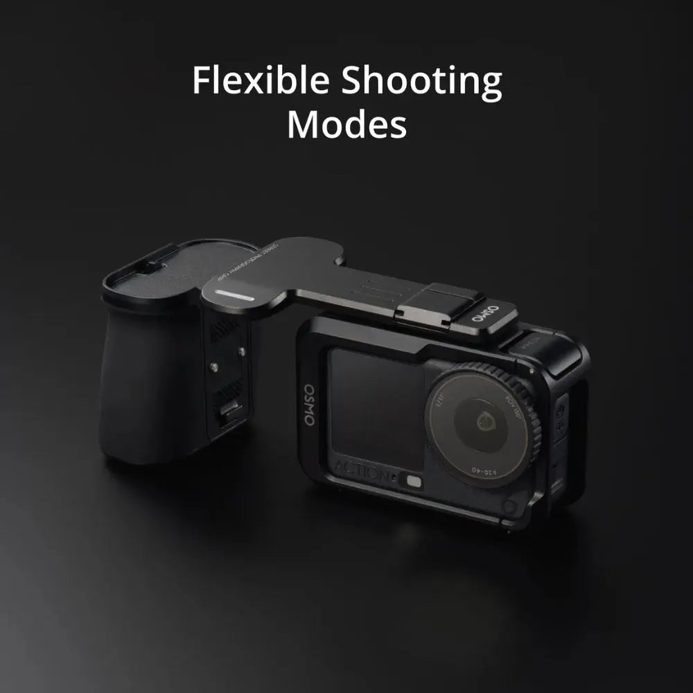 A Photo Of DJI Osmo Action 6 Street Photography Grip Accessory Kit