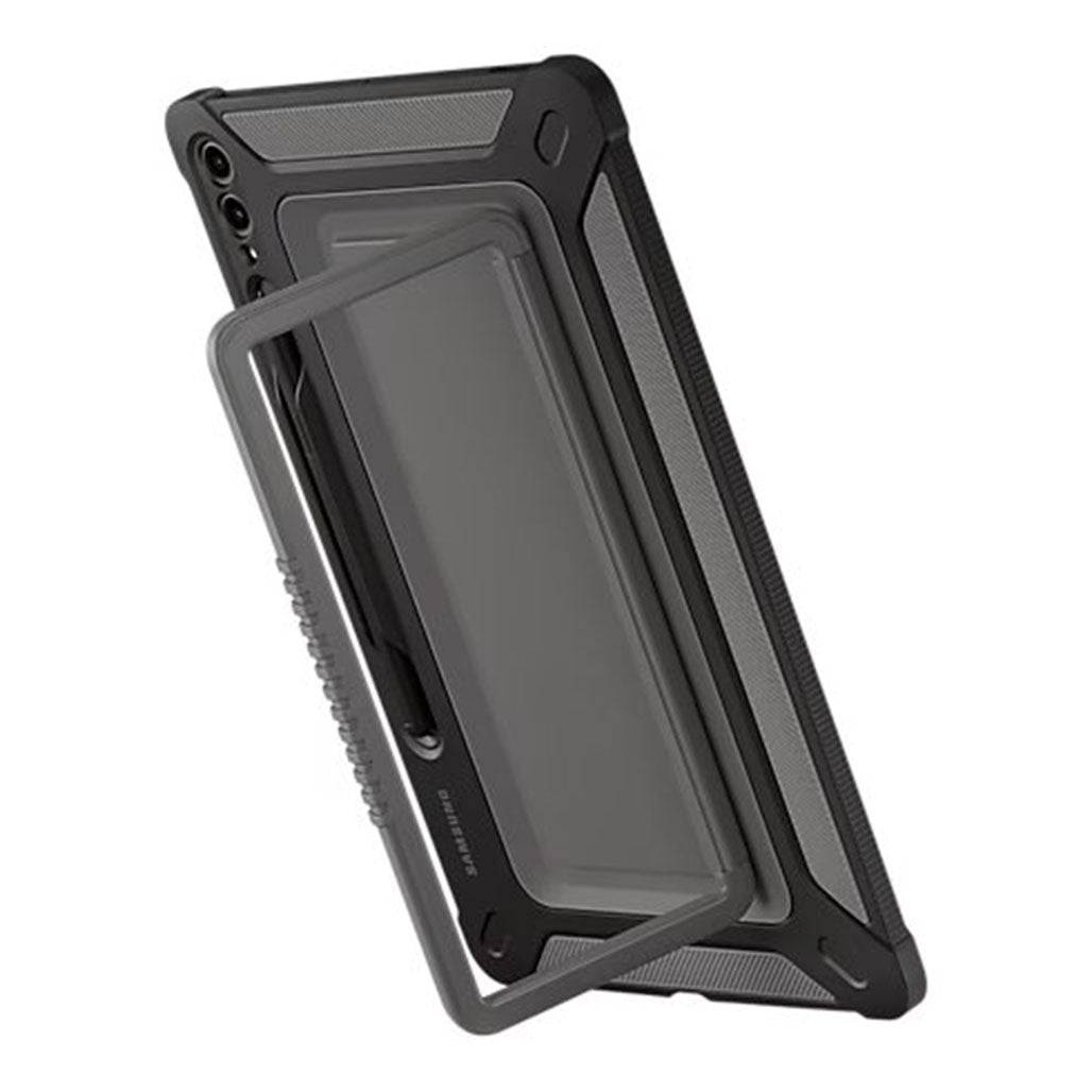 A Photo Of Samsung Outdoor Cover for Galaxy Tab S9+ – Rugged Protection with Versatile Stand and S Pen Holder