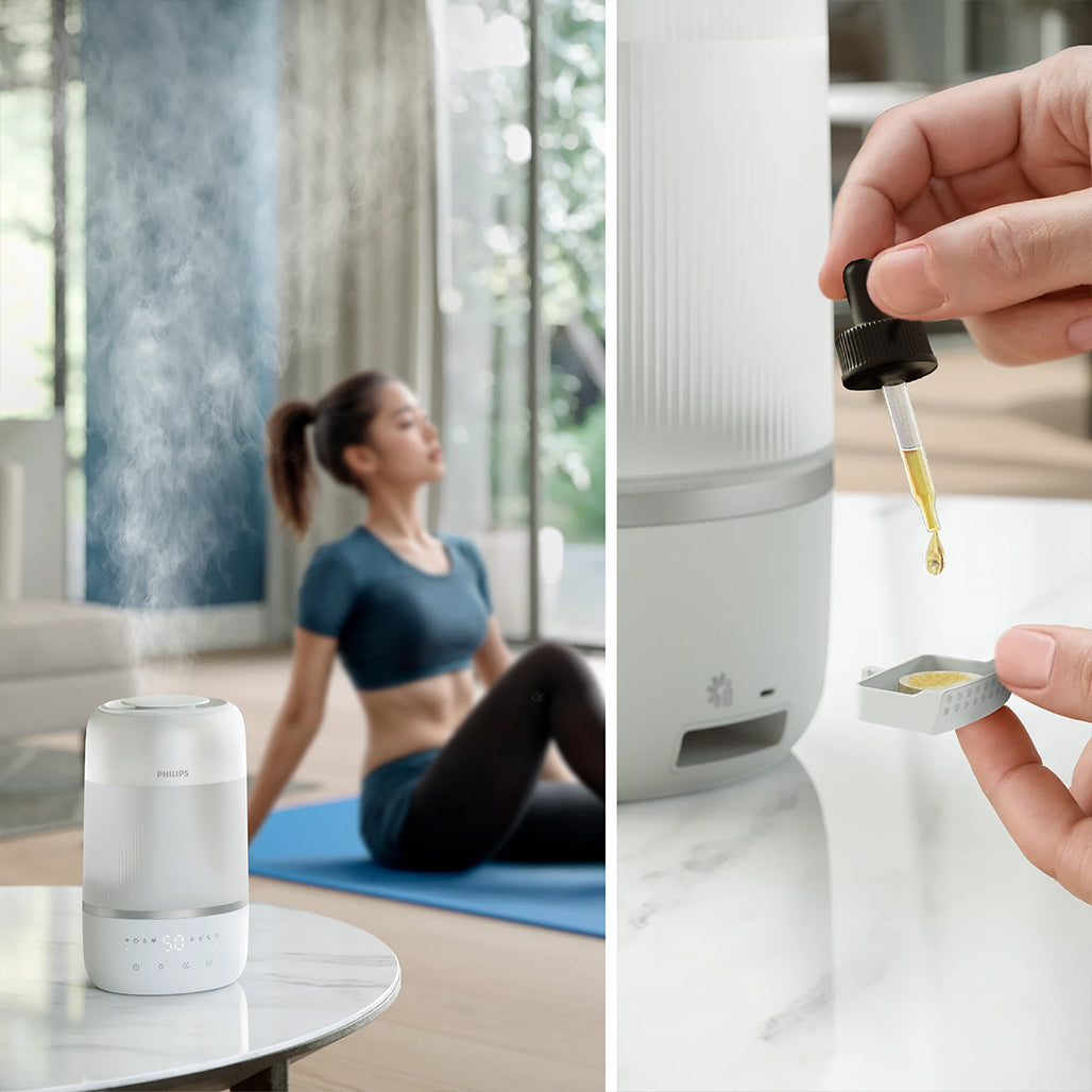 A Photo Of Philips Air Humidifier 1000 Series HU1509/00