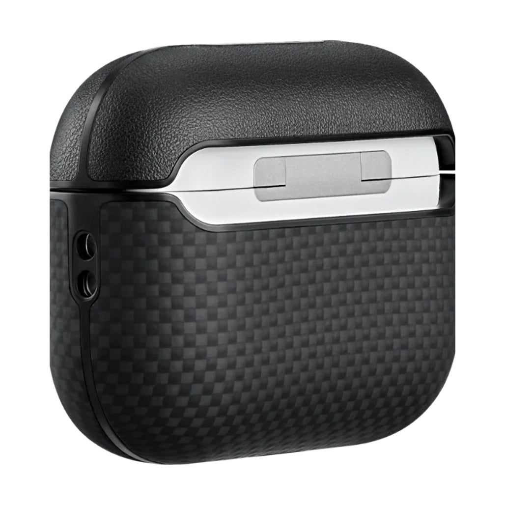 A Photo Of Pitaka Aramid Fiber Case for AirPods Pro 3
