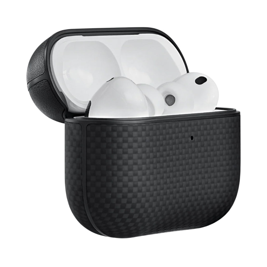 A Photo Of Pitaka Aramid Fiber Case for AirPods Pro 3
