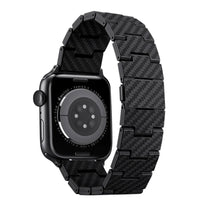 Pitaka Retro Aramid Carbon Fiber Watch Band For Apple Watch | 40mm-41mm-42mm-44mm-45mm-49mm