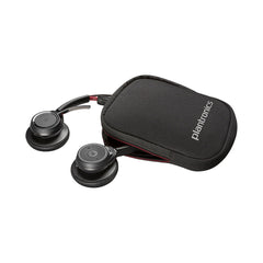 A Photo Of Poly Voyager Focus UC Stereo Bluetooth Headset