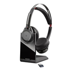 A Photo Of Poly Voyager Focus UC Stereo Bluetooth Headset