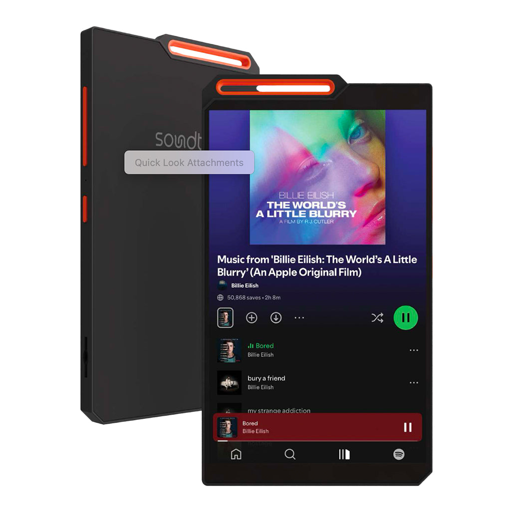 A Photo Of Porodo Soundtec Android Music Player – Full-Touch Screen