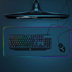 A Photo Of Porodo Gaming Full-size Wired Mechanical Gaming Keyboard