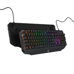 A Photo Of Porodo Gaming Full-size Wired Mechanical Gaming Keyboard