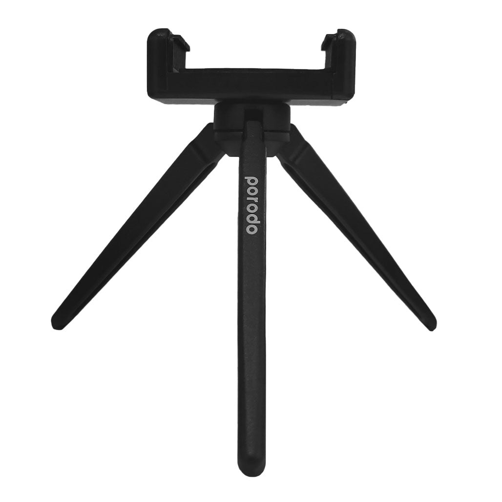 A Photo Of Porodo Professional Mini Tripod | PD-TRPT-BK
