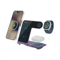 Porodo 3-in-1 Dual Coil Wireless Charging Dock