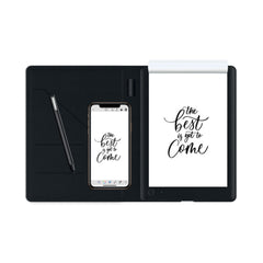 A Photo Of Porodo PD-SWNB-BK Smart Writing Notebook with Pen - Gray