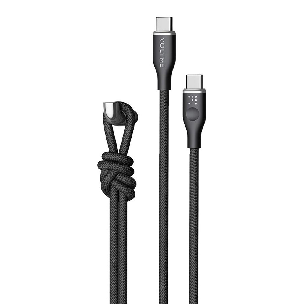 A Photo Of Voltme PowerLink RUGG USB-C to USB-C Cable 1M 5A 100W