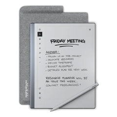 A Photo Of reMarkable 2 Folio Case - Gray Premium Leather Protection