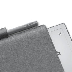 A Photo Of reMarkable 2 Folio Case - Gray Premium Leather Protection