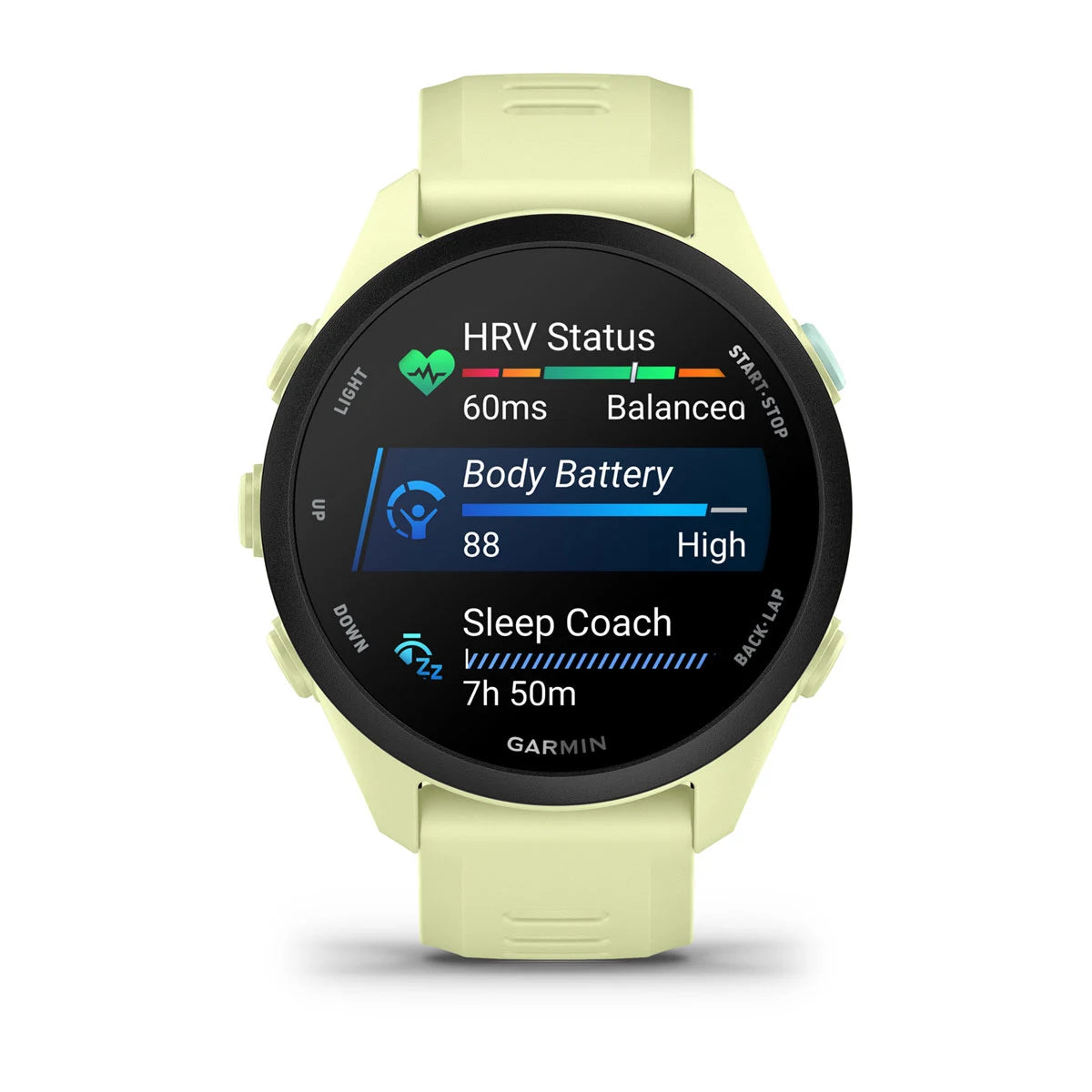 A Photo Of Garmin Forerunner 70 - GPS Running Smartwatch with AMOLED Display