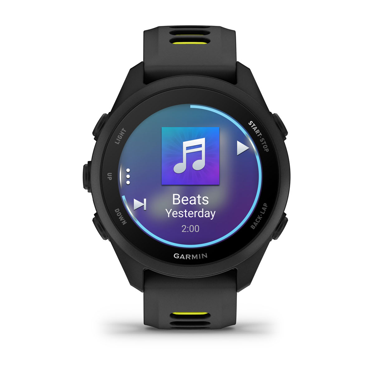A Photo Of Garmin Forerunner 170 Music - GPS Running Smartwatch with AMOLED Display