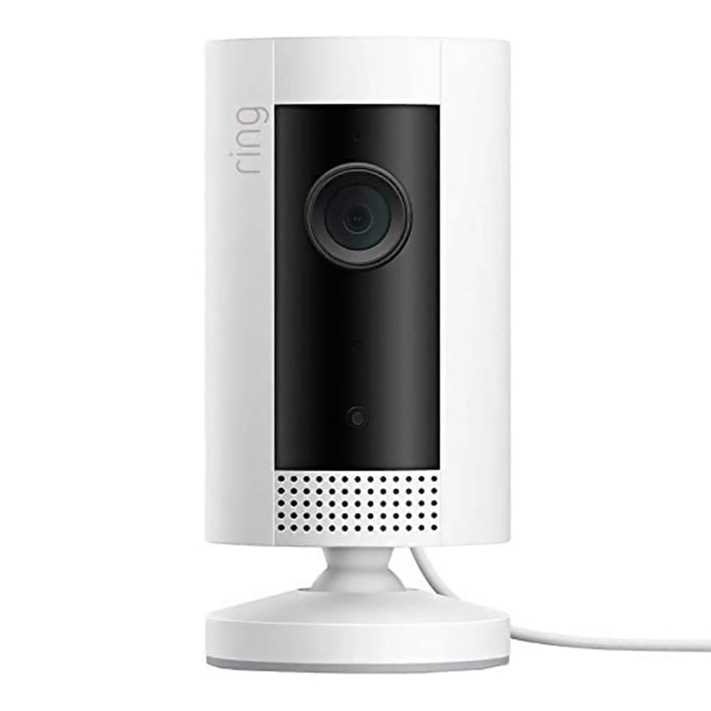 A Photo Of Ring Indoor Camera (1st Gen) – Smart Wi-Fi Home Security Camera with Two-Way Talk, Motion Detection, Night Vision, and Full HD Live Video – White