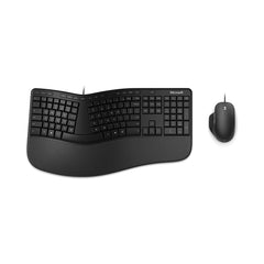 A Photo Of Microsoft Ergonomic Desktop Combo – Wired Keyboard and Mouse