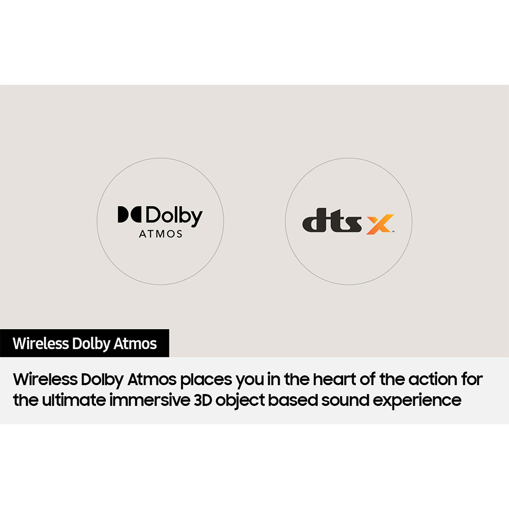 A Photo Of Samsung HW-S801B Ultra Slim Lifestyle Soundbar with Wireless Subwoofer