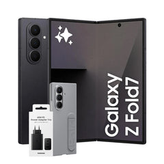 A Photo Of Samsung Galaxy Z Fold7 1TB Package - Silicone Case and 65W Power Adapter Included with Screen Warranty