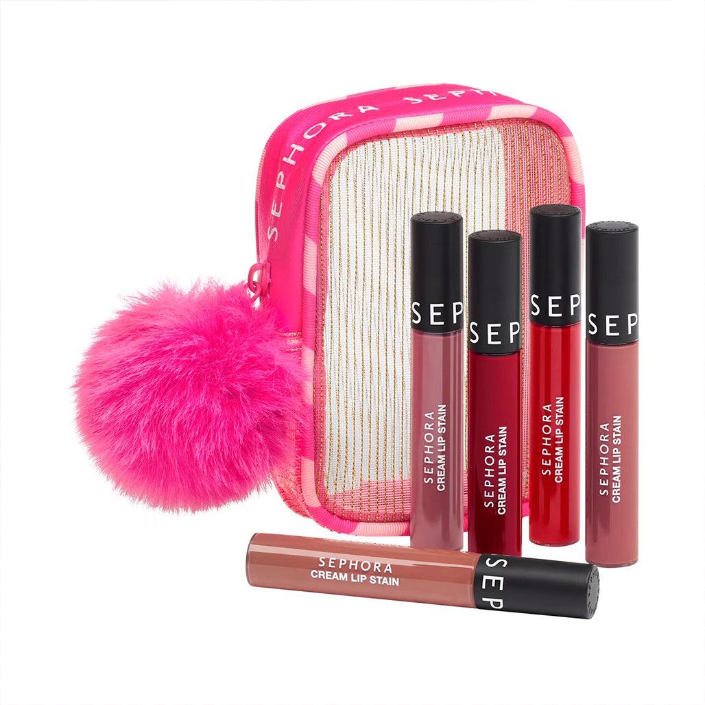 A Photo Of Sephora 5 Cream Lip Stain Set