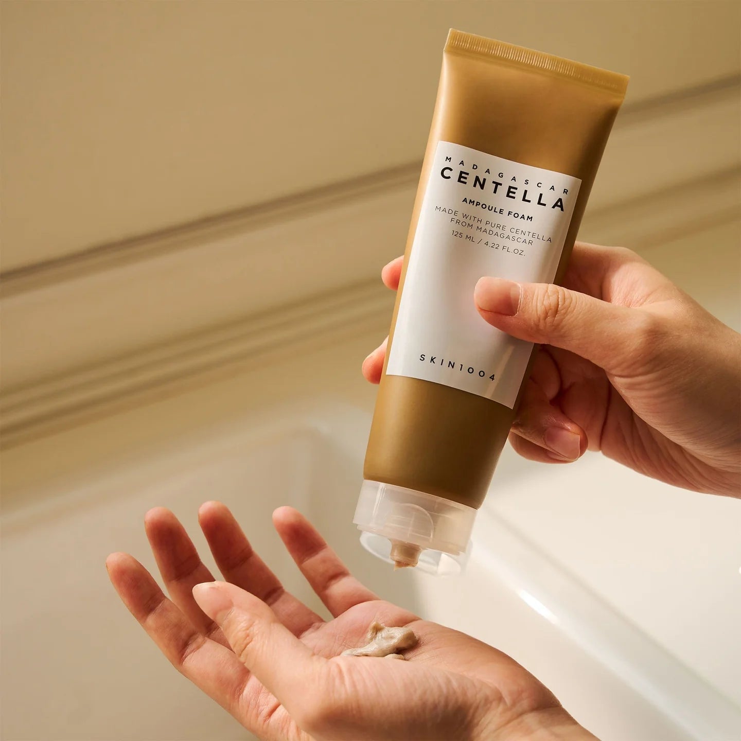 A Photo Of Skin1004 Madagascar Centella Ampoule Foam - Low pH & Daily Foam Cleanser - 125ml