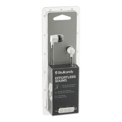 A Photo Of Skullcandy Jib - In-Ear Earbuds with Microphone - White
