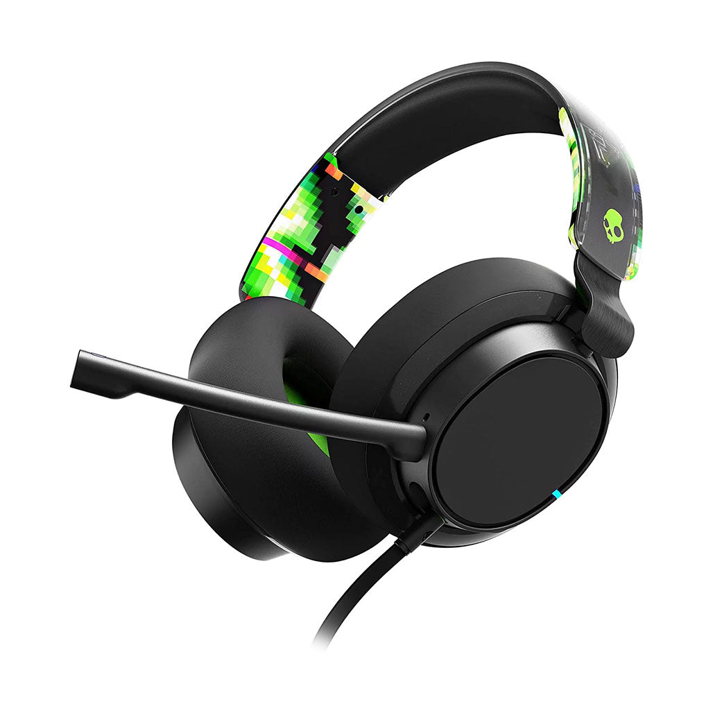 A Photo Of Skullcandy SLYR Pro Over-Ear Noise Cancelling Headphones - Green DigiHype
